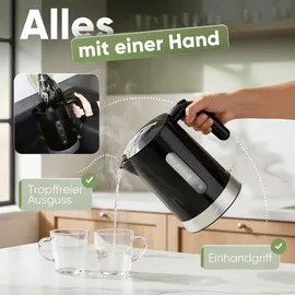 Clatronic WK 3840 1,8 l Schwarz