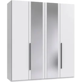 WIMEX Drehtürenschrank London 180 x 208 x 58 cm Weiß