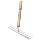 FP - Idealspaten Gartenrechen mit Stiel 14Z Arbeitsbreite 360 mm