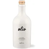 POTLUCK | Extra Natives Olivenöl | Aus sorgfältig ausgewählten Oliven | Kaltgepresst und reich an Geschmack | Wiederverwendbare Keramikflasche | 500ml | Vegan und mit natürlichen Inhaltsstoffe