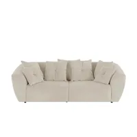 Smart Big Sofa Krista ¦ beige ¦ Maße (cm): B: 250 H: 81 T: 106