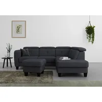 sit&more Stauraumhocker Belluci 58 x 48 x 58 cm Blau