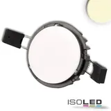 Fiai IsoLED LED Einbaustrahler Sys-90 MiniAMP 1 warmweiß Aluminium