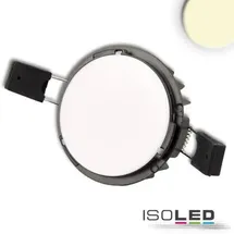 Fiai IsoLED LED Einbaustrahler Sys-90 MiniAMP 1 warmweiß Aluminium