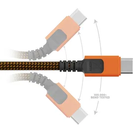 Xtorm USB-A auf USB-C 1,5 m Schwarz/Orange