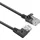 Act CAT6A LSZH Slimline patch cable with RJ45 connectors 90° gewinkelt rechts, 5M - DC2905