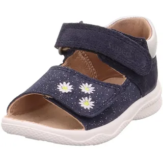 Jungen Mädchen Polly Sandale, Blau/Silber 8010, 20 EU