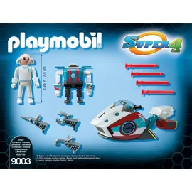 Playmobil Super 4 Skyjet mit Dr X & Roboter 9003