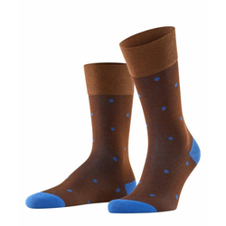 FALKE Socken Dot (1-Paar) mit hoher Farbbrillianz braun 43-46