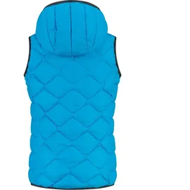 CMP KID G Vest Fix Hood Turchese 98