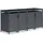 DEGAMO Mülltonnenbox ULM 264 x 124 cm anthrazit