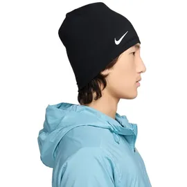 Nike Peak Uncuffed Mütze - Black / Silver - One Size