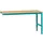 Manuflex Ansatztisch UNIVERSAL Standard, Tischplatte Multiplex, 1750x1000, wasserblau