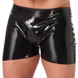 Sexy Shorts im Wet Look, schwarz, M