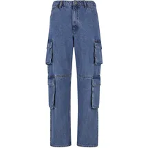 2y studios 2Y Aidan Cargo Baggy Hosen Blau 36