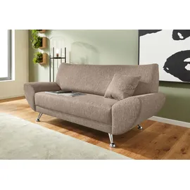 Home Affaire 2-Sitzer Saltare Kunstleder 174 x 78 x 82 cm Beige