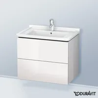 Duravit L-Cube Waschtischunterschrank, 2 Auszüge, LC626408585,