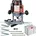 Mafell Oberfräse LO 65 Ec MaxiMax Spannzange 12mm 3x Maßstab 3x Bleistift