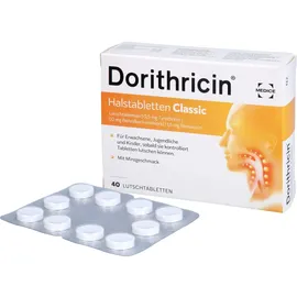 DORITHRICIN Halstabletten Classic 40 St