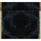 Duni Tischläufer Dunicel Royal black