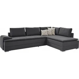 INOSIGN Ecksofa »Night & Day L-Form mit Dauer-Schlaffunktion mit Armlehne«, 6380334563803345, grau