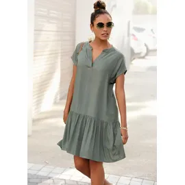 s.Oliver Blusenkleid Grün 44