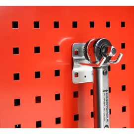 KS Tools RACINGline SCHWARZ/ROT Werkstattwagen mit 7 Schubladen und 215 Premium-Werkzeugen