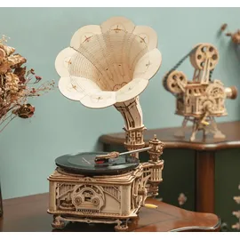 ROKR 3D-Puzzle 'Classical Gramophone' (Electric Version)