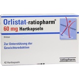 Ratiopharm Orlistat 60 mg Hartkapseln