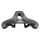 Prologo Scratch NDR PAS 250 x 140 mm Schwarz