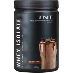 TNT Whey Isolate extrem hoher Eiweißanteil, kaum milchiger Geschmack, lecker