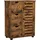 VASAGLE Badezimmerschrank 60 x 80 x 30 cm Braun