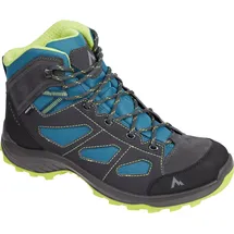 Mc Kinley Wanderstiefel MCKINLEY "HE.-WANDER-STIEFEL DISCOVER IV MID AQX M", Herren, Gr. 47, blau (blau petrol, anthraci), Synthetik, Schuhe Wanderstiefel, schützt vor Nässe