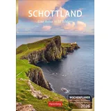 Harenberg Schottland Wochenplaner 2026 - Eine Reise in 53 Bildern