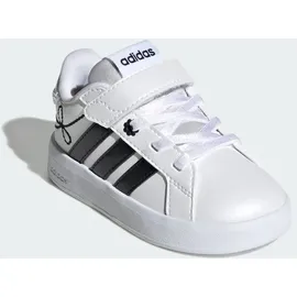 adidas Grand Court 3.0 Kinder Cloud White/Core Black/Hi-Res Yellow 23