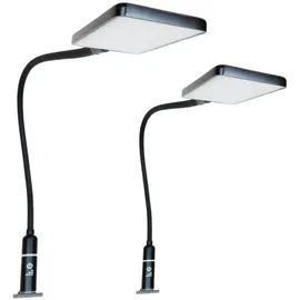 Kalb Material Für Möbel Bettleuchte Schwarz 2 St.