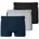 95/5 black/navy/grey melange L 3er Pack