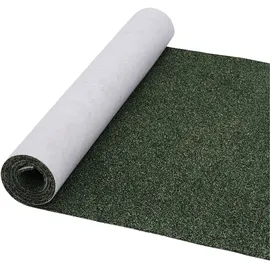 OTTO home Teppichboden OTTO HOME "Zephyra, Schlinge, Gesamthöhe 8 mm, Made in Netherlands", grün (grün meliert), B:400cm L:125cm, Kunstfaser, Teppiche, Uni Farben, Breite 400 cm, strapazierfähig, Wohnzimmer, Schlafzimmer