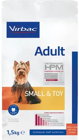 Virbac Veterinary HPM Adult Small And Toy Hund 1,5kg