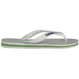 havaianas Brasil Logo weiß 33/34