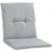 GO-DE Gartenstuhlauflage 48 x 98 cm grau 1 St.