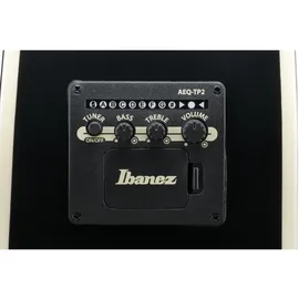 IBANEZ AJ7012M1E-BK 12-string Westerngitarre Black High Gloss