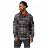 Marmot Langarmhemd Flanell Schwarz M