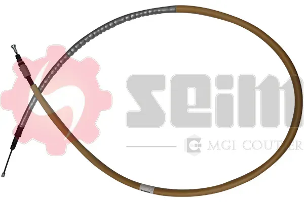 SEIM Seilzug, Feststellbremse 554065 hinten rechts für Peugeot Fiat