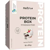 Nutri + nutri+ Veganes Proteinpulver 3k - Eiweiß Protein Pulver 10 St