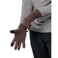 Jack Wolfskin Unisex REAL Stuff Glove Handschuh, red Earth, XL