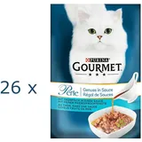 (EUR 11,94 / kg)  Gourmet Perle Genuss in Sauce Thunfisch 26x 85 g