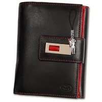 Old River Geldbörse Unisex schwarz rot