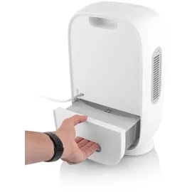 ETA Luftentfeuchter Comfort I Ionisierung und UV-Desinfektion I 1,2 Liter Fassungsvermögen I 750 ml/Tag I bis zu 25 m2 I geringer Stromverbrauch - Weiß