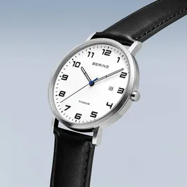BERING Titanium Quarz schwarz 40 mm 18640-404